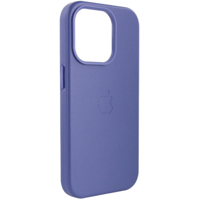 Шкіряний чохол Leather Case (AA Plus) with MagSafe для Apple iPhone 14 Pro