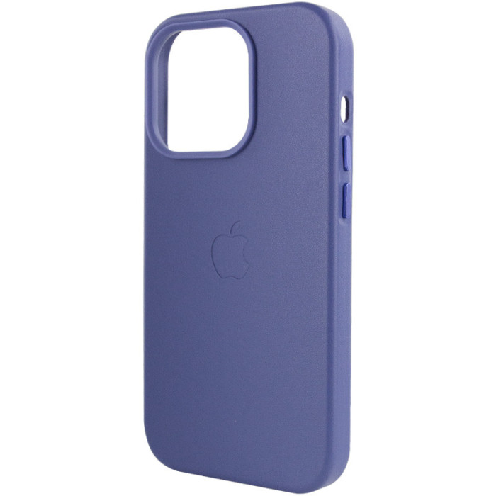 Шкіряний чохол Leather Case (AA Plus) with MagSafe для Apple iPhone 14 Pro