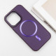 Шкіряний чохол SnapCase with MagSafe для Apple iPhone 15 Pro  Dark Purple