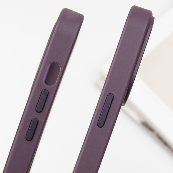 Шкіряний чохол SnapCase with MagSafe для Apple iPhone 15 Pro  Dark Purple
