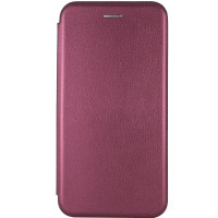 Шкіряний чохол-книжка Classy для Xiaomi Redmi 12 Бордовий  (ITS-L-00000065567_2)