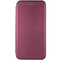 Шкіряний чохол-книжка Classy для Xiaomi Redmi 12 Бордовий  (ITS-L-00000065567_2)