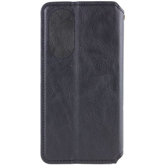 Шкіряний чохол-книжка GETMAN Cubic (PU) для Oppo A98 Чорний