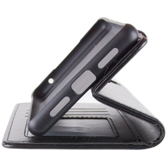 Шкіряний чохол-книжка GETMAN Gallant (PU) для Google Pixel 6 Pro Чорний  (ITS-L-00000066217_5)