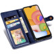Шкіряний чохол-книжка GETMAN Gallant (PU) для Samsung Galaxy A06 Синій