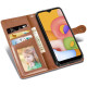 Шкіряний чохол-книжка GETMAN Gallant (PU) для Samsung Galaxy S24 Ultra Коричневий