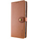 Шкіряний чохол-книжка GETMAN Gallant (PU) для Samsung Galaxy S24 Ultra Коричневий