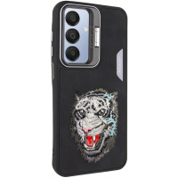 TPU+PC чохол Friends для Samsung Galaxy A16 4G/5G Black Tiger