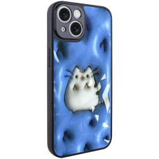 TPU+PC чохол Prisma Fluffie для Apple iPhone 15  Pusheen  (ITS-L-00000076563_6)