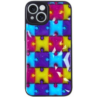TPU+PC чохол Prisma Fluffie для Apple iPhone 15  Puzzle  (ITS-L-00000076563_7)