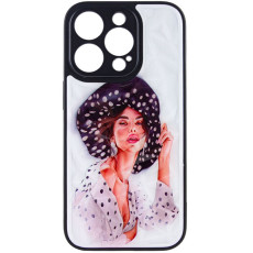 TPU+PC чохол Prisma Ladies для Apple iPhone 14 Pro Max Girl in a hat