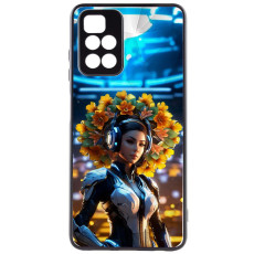 TPU+PC чохол Prisma Ladies для Xiaomi Redmi 10 Cyberpunk  (ITS-L-00000052164_22)