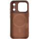 TPU чохол Carbon Protective with Magsafe для Apple iPhone 17 Pro (6.3') Coffee
