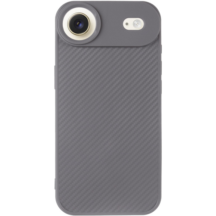 TPU чохол Carbon Protective з Magnetic Fit для Apple iPhone 17 Air  Grey