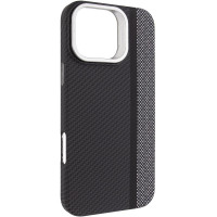 TPU чохол Pixel Craft з Magnetic Fit для Apple iPhone 16  Carbon Line