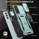 Ударостійкий чохол Camshield Army Ring для Samsung Galaxy A24 4G Зелений/Light Green  (ITS-L-00000066133_2)