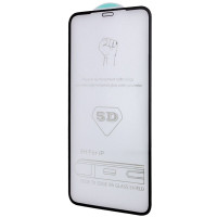 Захисне скло 5D Hard (full glue) (тех.пак) для Apple iPhone 13 Pro Max/14 Plus Чорний  (ITS-L-00000050040_2)