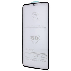 Захисне скло 5D Hard (full glue) (тех.пак) для Apple iPhone 13 Pro Max/14 Plus Чорний