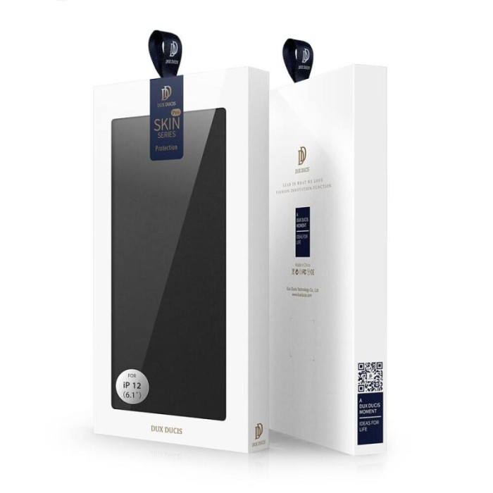 Чохол-книжка Dux Ducis з кишенею для візиток для Apple iPhone 15  Чорний