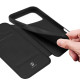 Чохол-книжка Dux Ducis з кишенею для візиток для Apple iPhone 17 Pro Max (6.9') Чорний