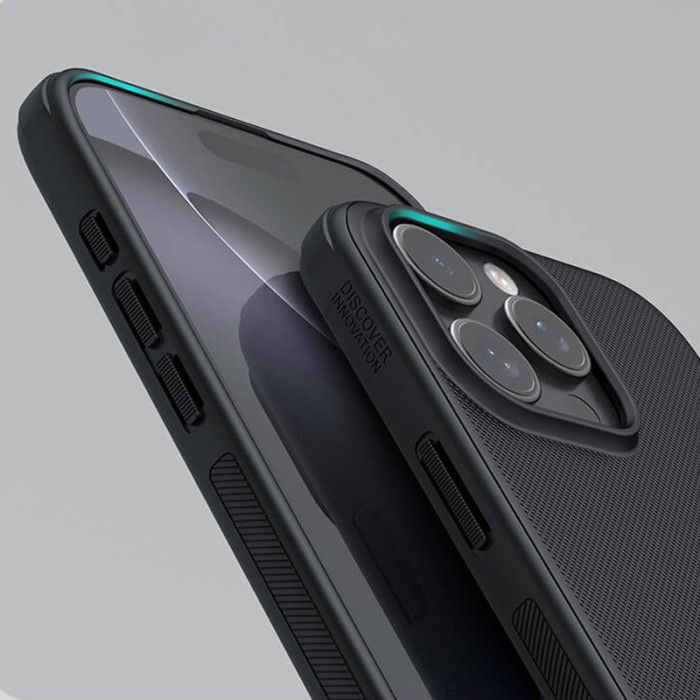 Чохол Nillkin Matte Pro для Apple iPhone 16 Pro Max (6.9') Чорний/Black
