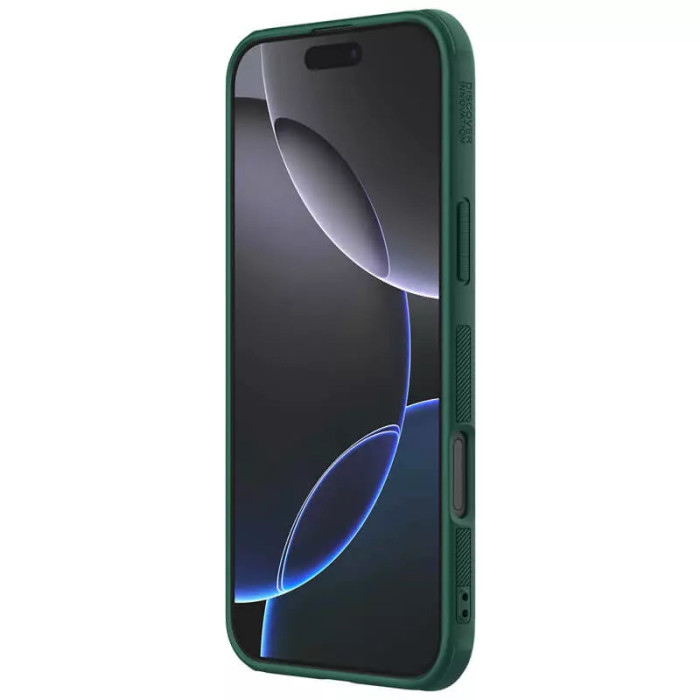 Чохол Nillkin Matte Pro для Apple iPhone 16 Pro Max (6.9') Зелений/Deep Green