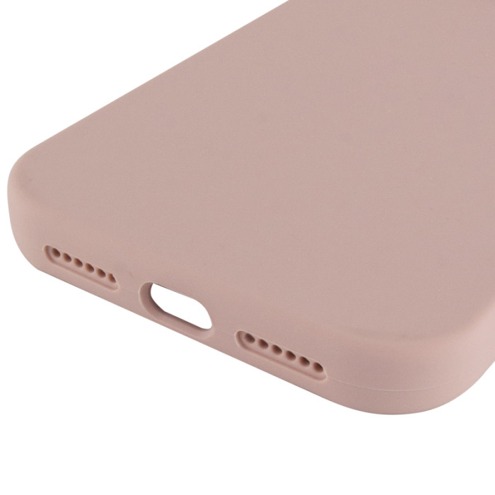 Чохол Silicone Case Full Protective (AA) NO LOGO для Apple iPhone 17 Pro Max (6.9') Рожевий/Pink Sand