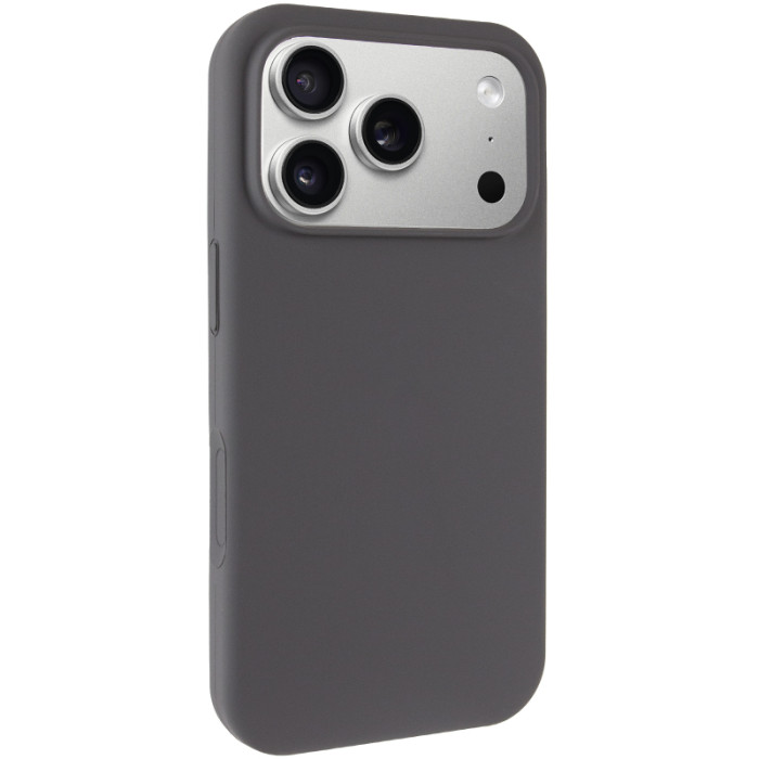 Чохол Silicone Case Full Protective (AA) NO LOGO для Apple iPhone 17 Pro Max (6.9') Сірий/Dark Gray