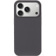 Чохол Silicone Case Full Protective (AA) NO LOGO для Apple iPhone 17 Pro Max (6.9') Сірий/Dark Gray