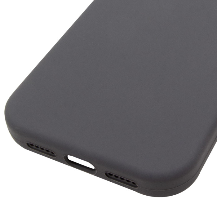 Чохол Silicone Case Full Protective (AA) NO LOGO для Apple iPhone 17 Pro Max (6.9') Сірий/Dark Gray