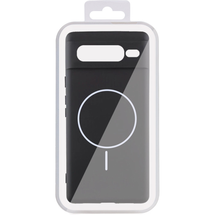 Чохол Silicone Cover Lakshmi Full Camera (AA) з Magnetic Fit для Google Pixel 7 Pro Чорний/Black