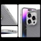 Чохол TPU+PC Carbon Mirage with MagSafe для Apple iPhone 15 Pro Max Grey