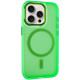 Чохол TPU+PC Lily with MagSafe для Apple iPhone 13 Pro Max Neon Green