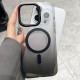 Чохол TPU+PC Shadow with MagSafe для Apple iPhone 15 Pro  Black
