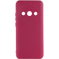Чохол TPU GETMAN Liquid Silk Full Camera для Xiaomi Redmi A3 Бордовий/Marsala  (ITS-L-00000075781_1)