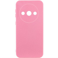 Чохол TPU GETMAN Liquid Silk Full Camera для Xiaomi Redmi A3 Рожевий/Pink  (ITS-L-00000075781_7)