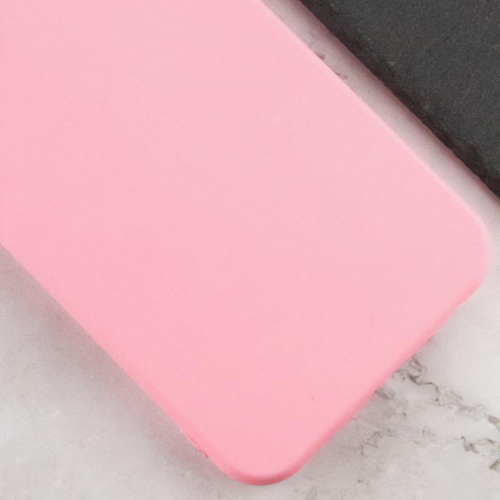 Чохол TPU GETMAN Liquid Silk Full Camera для Xiaomi Redmi A3 Рожевий/Pink