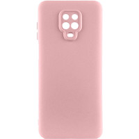 Чохол TPU GETMAN Liquid Silk Full Camera для Xiaomi Redmi Note 9s/Note 9 Pro/Note 9 Pro Max Рожевий/Pink  (ITS-L-00000074072_7)