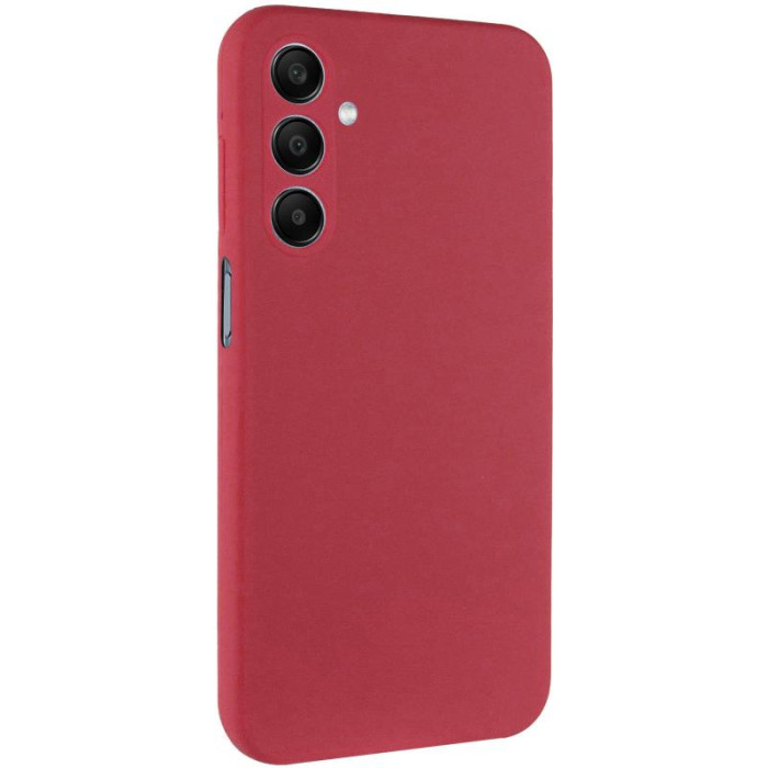 Чохол TPU GETMAN Liquid Silk Full Camera для ZTE Blade A56 Червоний/Dark Red
