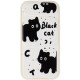 Чохол TPU Panel Stand для Apple iPhone 15 Pro Max Black Cat