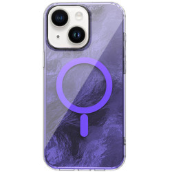 Чохол TPU Shiny Mountain (MagFit) для Apple iPhone 15  Purple  (ITS-L-00000077652_6)