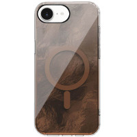 Чохол TPU Shiny Mountain (MagFit) для Apple iPhone 16e/17e  Chocolate  (ITS-L-00000077834_2)