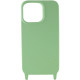 Чохол TPU two straps California для Apple iPhone 13 Pro Max Зелений/Pistachio