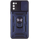 Чохол Ummi Camshield Serge Ring для Samsung Galaxy A03s Синій/Navy