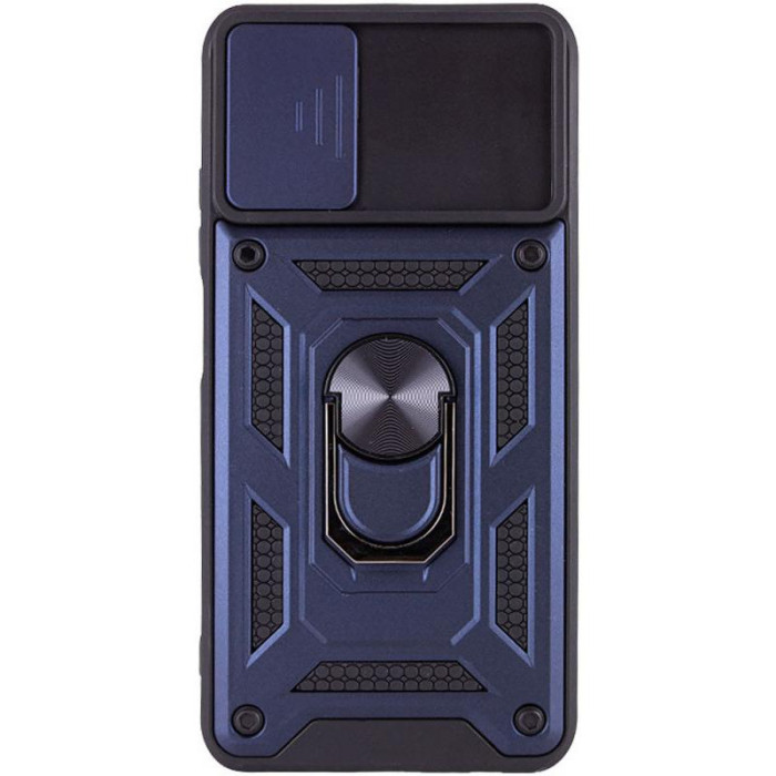Чохол Ummi Camshield Serge Ring для Samsung Galaxy A03s Синій/Navy