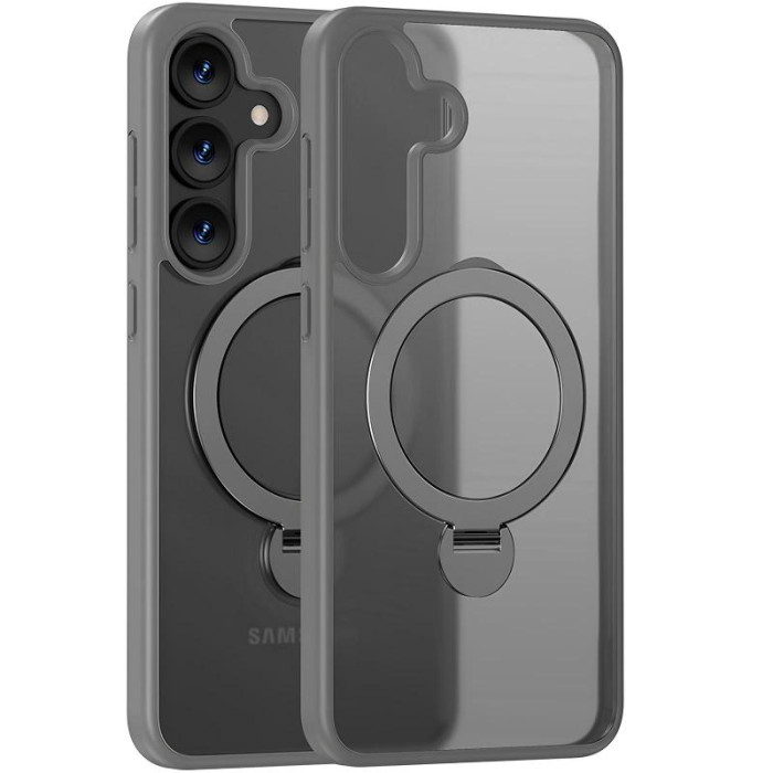 Чохол Ummi Colorful with MagSafe HQ Ring для Samsung Galaxy S25+ Grey