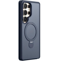 Чохол Ummi Colorful with MagSafe HQ Ring для Samsung Galaxy S25 Ultra Dark Blue  (ITS-L-00000082860_2)