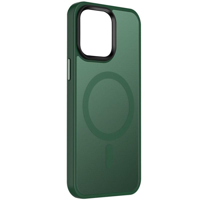 Чохол Ummi Colorful with MagSafe для Apple iPhone 14  Зелений/Dark Green