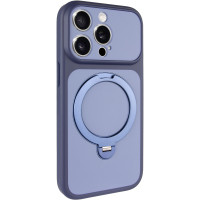 Чохол Ummi Full Camera з Magnetic Fit HQ Ring для Apple iPhone 14 Pro Max Navy Blue
