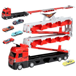 Ігровий набір-вантажівка SHT D663-T202 Catapult Truck + 8 small car Colorful  (ITS-L-00000079989_1)
